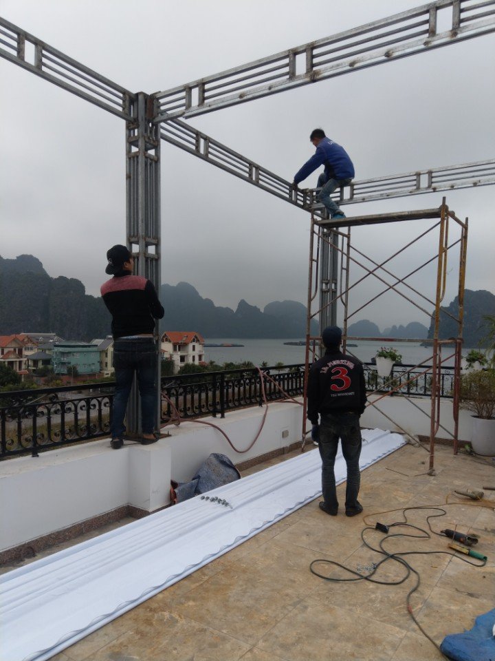 hàn khung sắt chịu lực